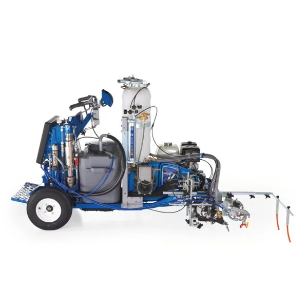 Graco LineLazer V 250SPS HP Reflective Series, Two Guns, Automatic, Pressurized Beads Installed 2-Tanks Part # 17H469