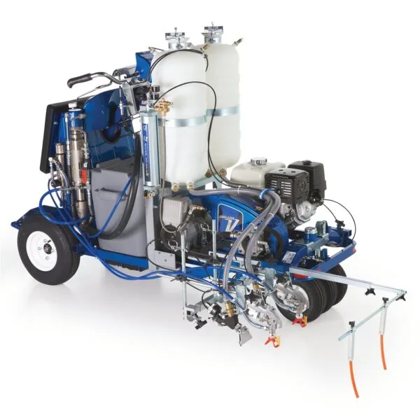 Graco LineLazer V 250SPS HP Reflective Series, Two Guns, Automatic, Pressurized Beads Installed 2-Tanks Part # 17H469