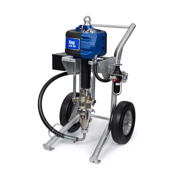 Graco King, 30:1, Built-in Filter, Heavy-Duty Cart, with Hose / Gun Part # K30FH1