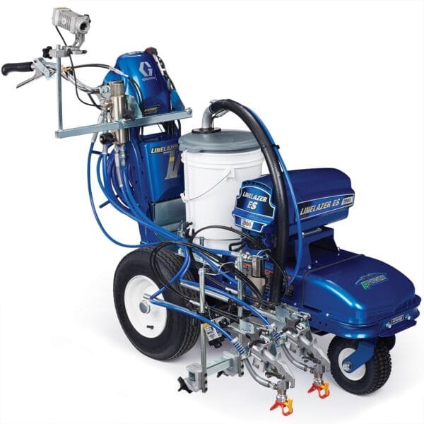 Graco LineLazer V ES 2000, HP Automatic Series, Two Guns, Automatic, Two LITHIUM Batteries and LazerGuide 2000 Laser-Guided Layout System Part # 25U684